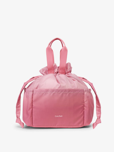 CALPAK Insulated Lunch Bag in ombre pink Tea Rose; ALB2001-TEA-ROSE view 1