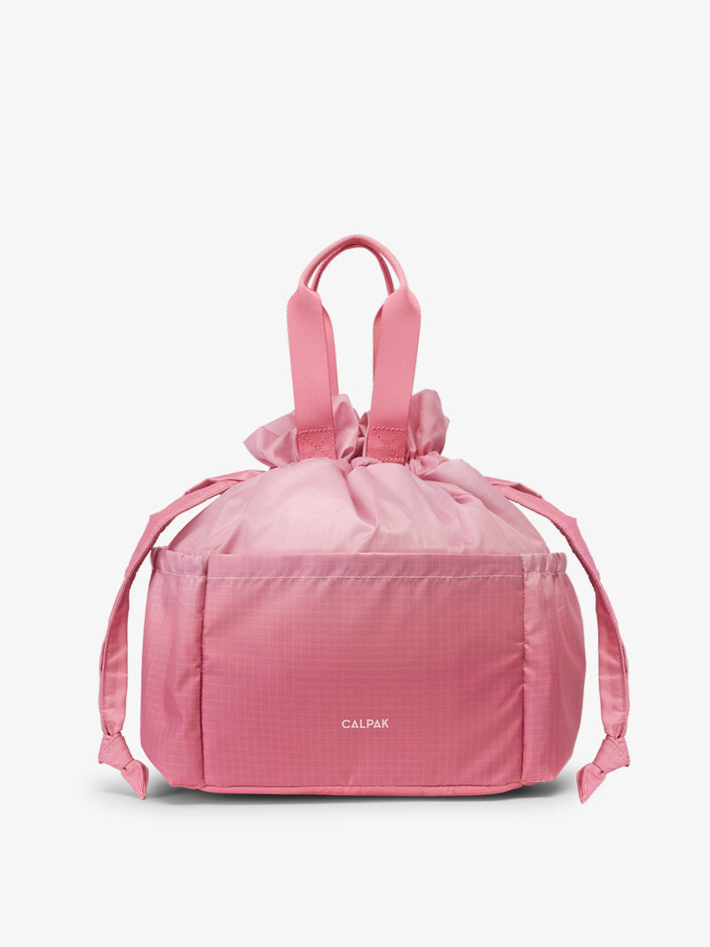 CALPAK Insulated Lunch Bag in ombre pink Tea Rose