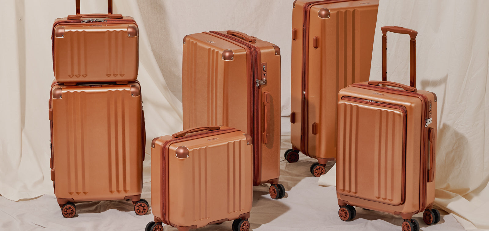 CALPAK Ambeur Mini Carry-On Luggage in Copper | 16