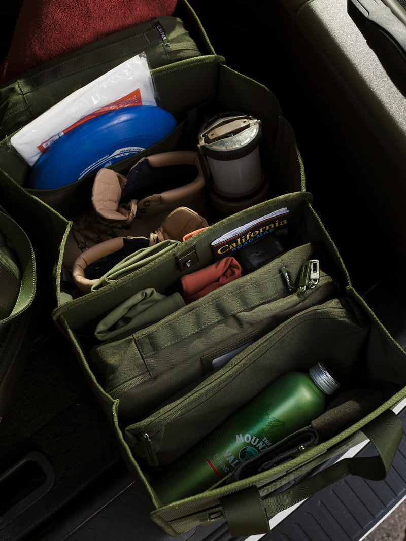 CALPAK green car storage box for trunk