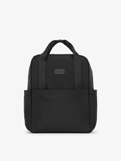 CALPAK Connect Laptop Backpack made recycled nylon materials in black; BCN2401-BLACK view 1