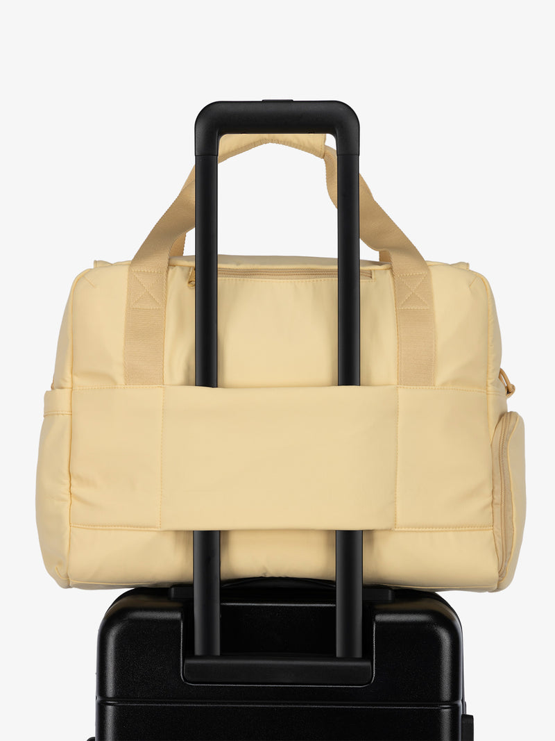 Connect Laptop Duffel bag with luggage trolley sleeve and hidden pocket