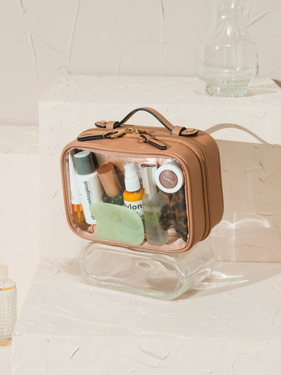 Newest Calpak Mini Clear Cosmetics Case