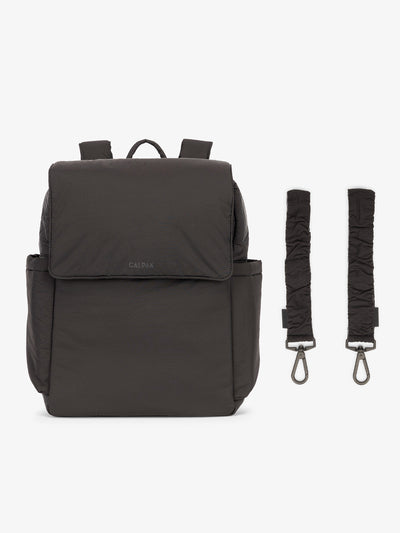 CALPAK Diaper Backpack with Stroller Straps Included in black