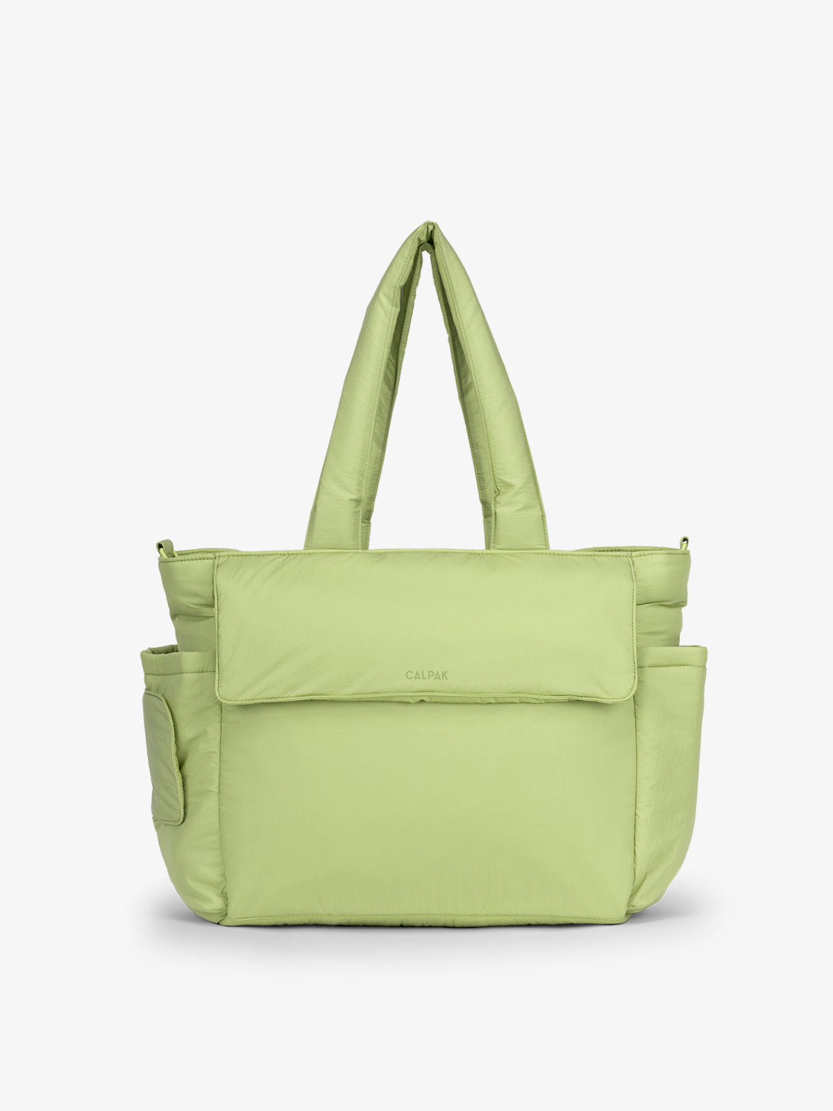 Diaper Tote Bag with Laptop Sleeve in Peony CALPAK