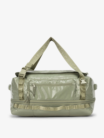 CALPAK Terra 50L Duffel Backpack in olive green Juniper; DTL2301-JUNIPER view 1