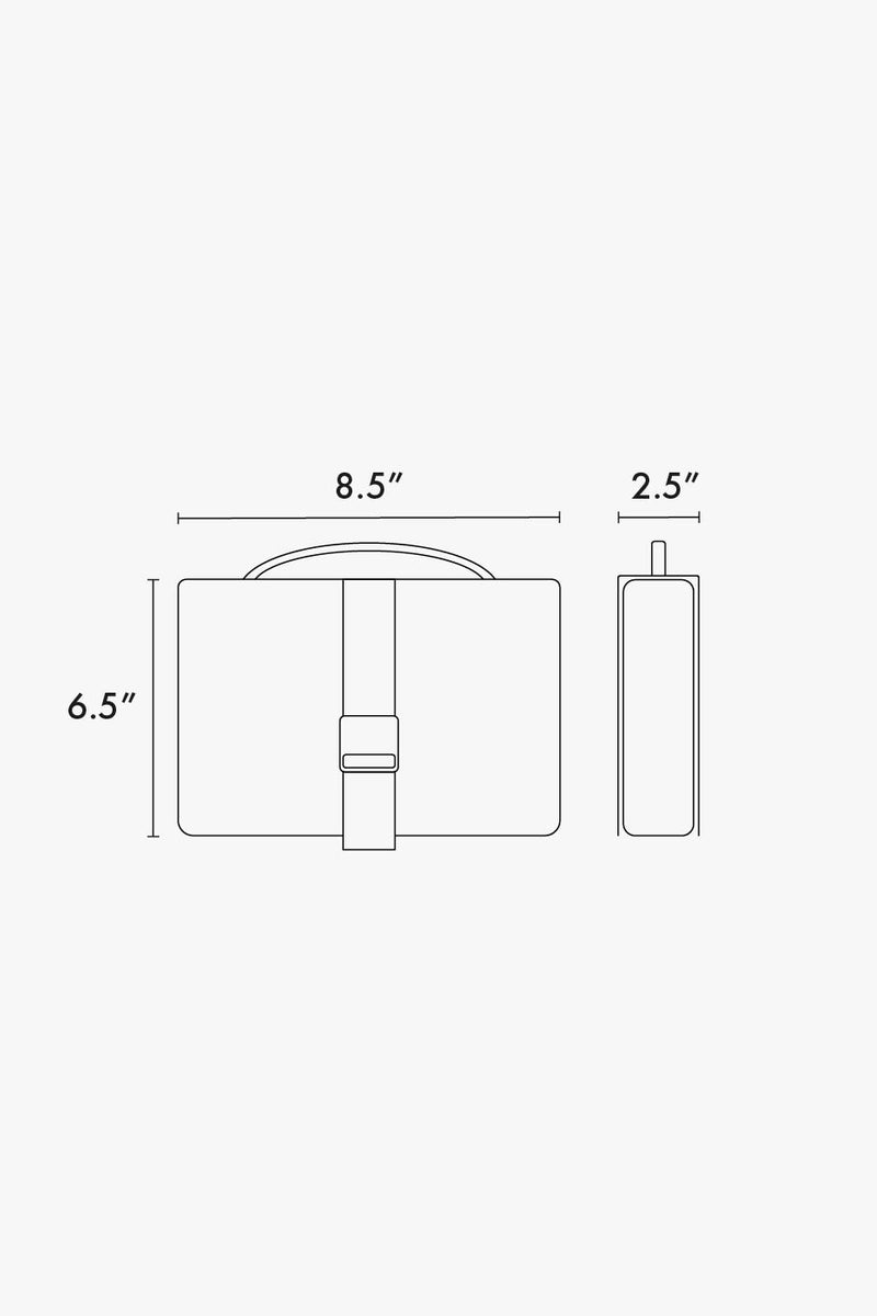 Fit Hanging Dopp Kit dimensions; 