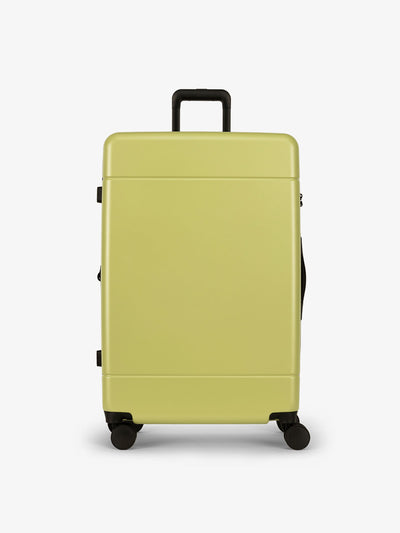 CALPAK large 30 inch hard shell luggage in key lime; LHU1028-KEY-LIME