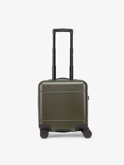 CALPAK Hue mini carry on luggage in moss green; LHU1014-MOSS view 1