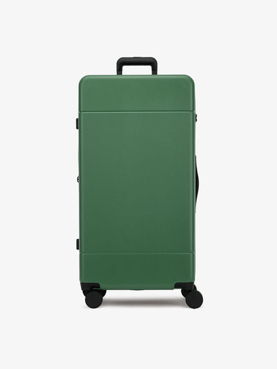 CALPAK Hue hard side polycarbonate trunk luggage in dark green emerald; LHU1030-EMERALD view 1