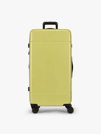 CALPAK Hue hard side polycarbonate trunk luggage in key lime; LHU1030-KEY-LIME