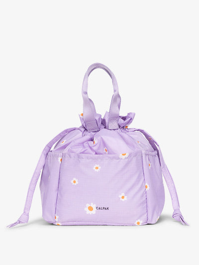CALPAK Insulated Lunch Bag in orchid fields; ALB2001-ORCHID-FIELDS