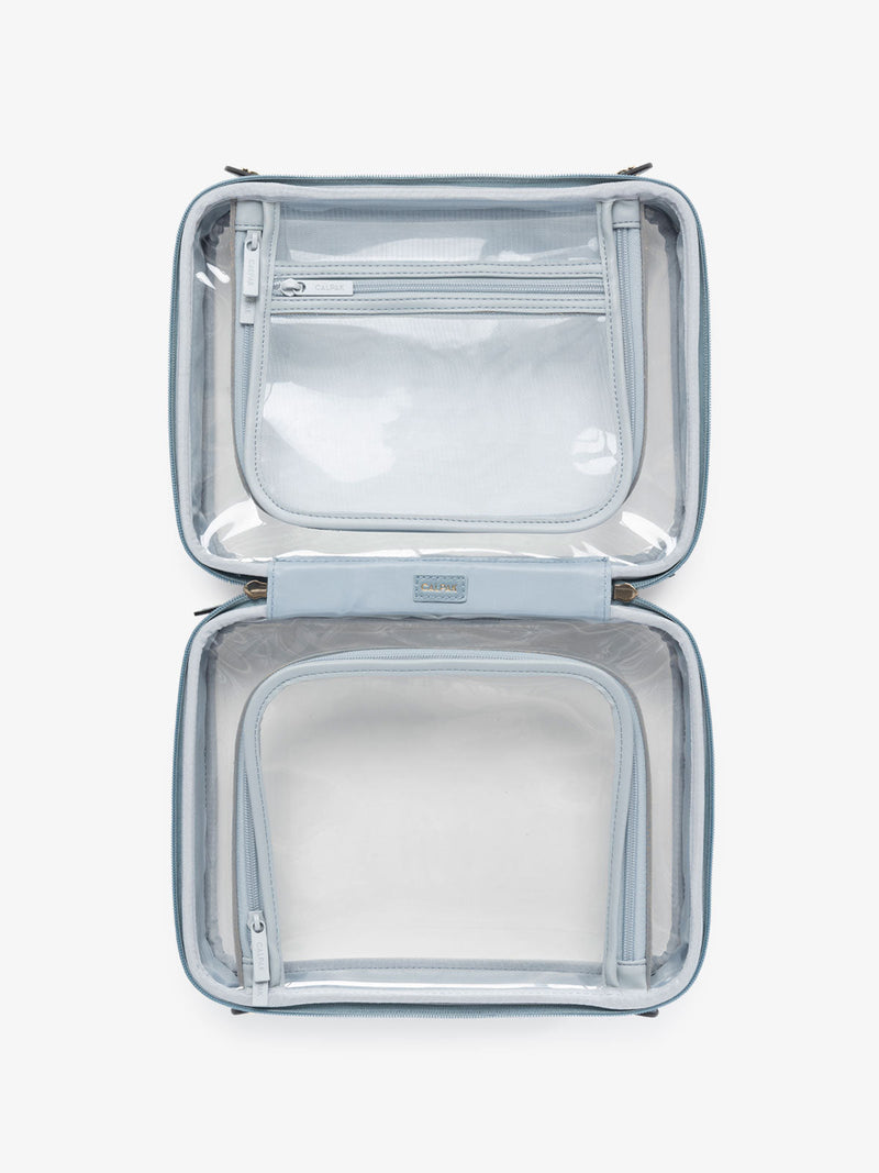 CALPAK large transparent makeup bag for travel