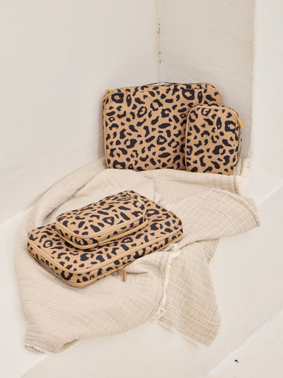 CALPAK large compression packing cubes in cheetah; PCL2301-CHEETAH view 2