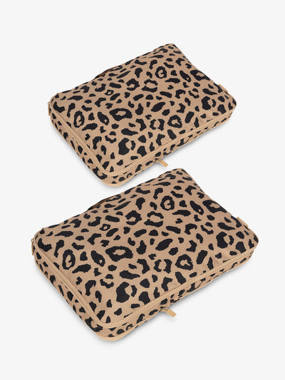 CALPAK large compression packing cubes in cheetah; PCL2301-CHEETAH view 1