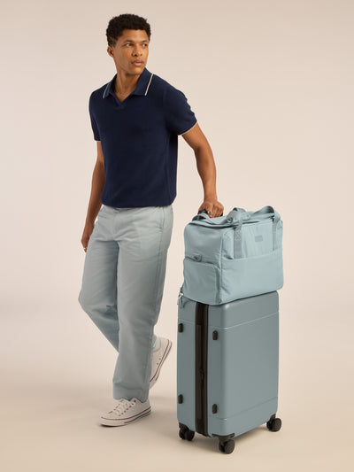 CALPAK Hue Medium Luggage in blue Bluebell ;LHU1024-BLUEBELL view 2