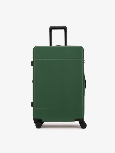 CALPAK Hue medium 26 inch hardside luggage in emerald green; LHU1024-EMERALD