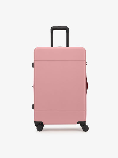 CALPAK Hue medium 26 inch hardside luggage in light pink mauve; LHU1024-MAUVE