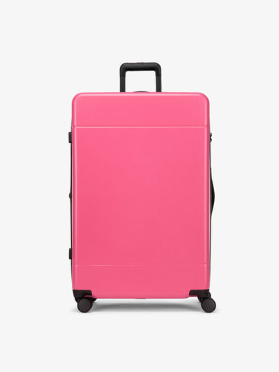 CALPAK large 30 inch hard shell luggage in pink dragonfruit