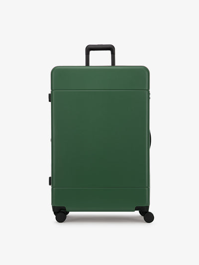 CALPAK large 30 inch hard shell luggage in green emerald