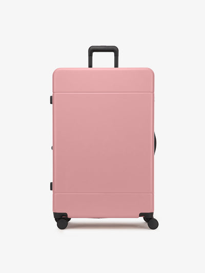 CALPAK large 30 inch hard shell luggage in pink mauve; LHU1028-MAUVE