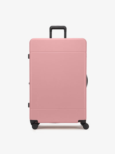 CALPAK large 30 inch hard shell luggage in pink mauve; LHU1028-MAUVE view 1