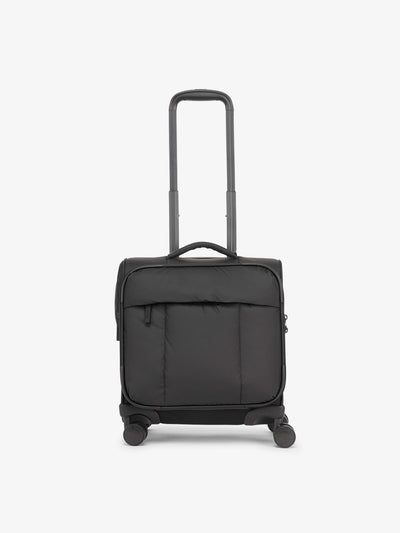CALPAK Luka mini soft carry-on luggage in black; LSM1014-MATTE-BLACK
