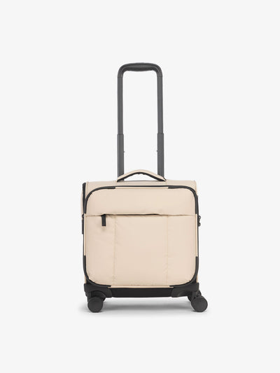 CALPAK Luka mini soft carry-on luggage in oatmeal; LSM1014-OATMEAL view 1