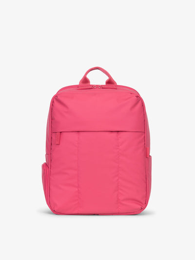 CALPAK Luka Laptop Backpack for school in dragonfruit pink; BPL2001-DRAGONFRUIT view 1