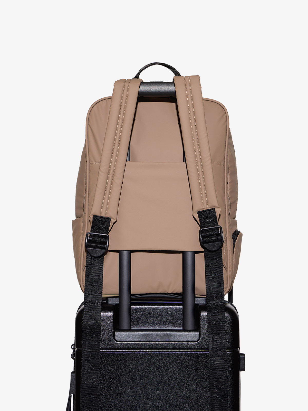 Laptop backpack shop with trolley sleeve