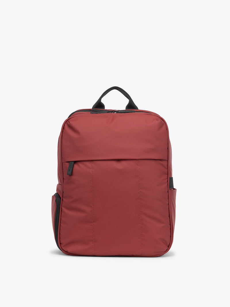 CALPAK Luka Laptop Backpack in merlot