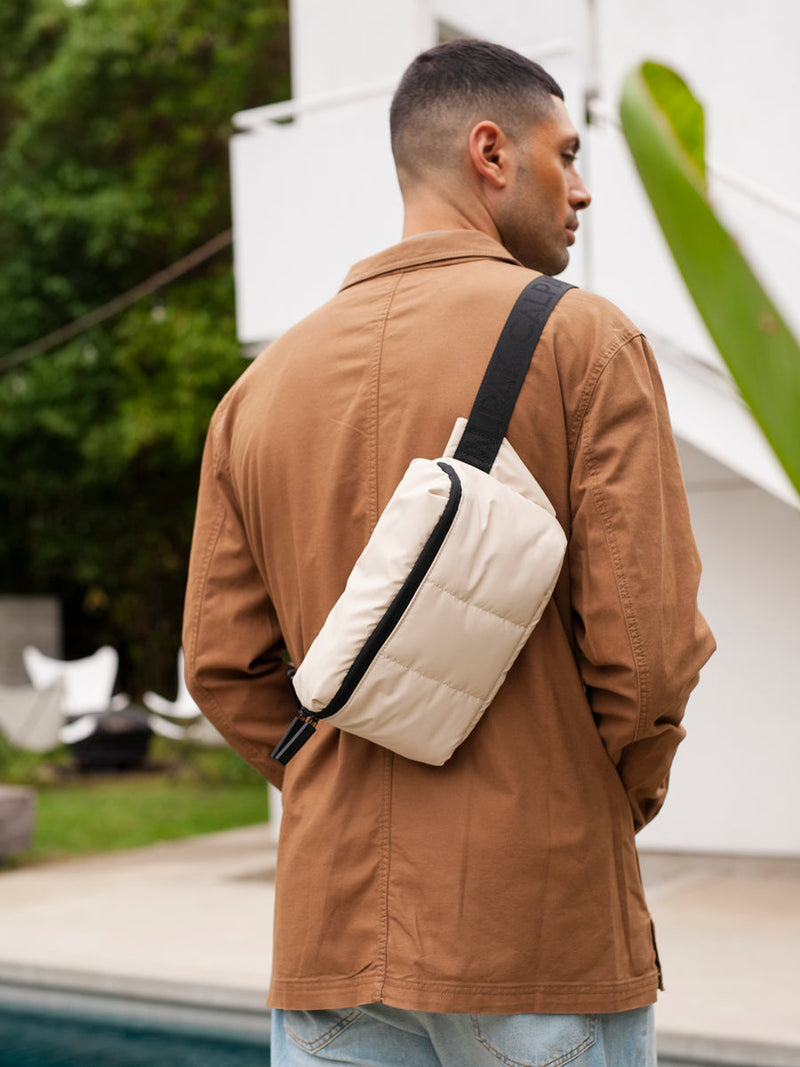 CALPAK crossbody bag in oatmeal