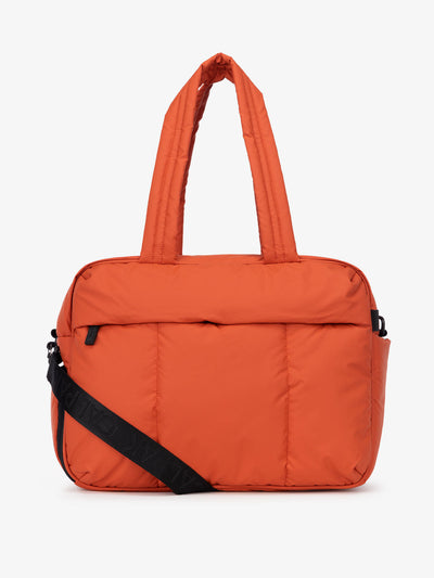 CALPAK duffel bag in red orange; DSM1901-BRICK