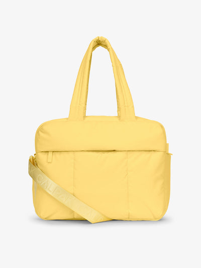 CALPAK Luka Duffel bag in butter; DSM1901-BUTTER view 1