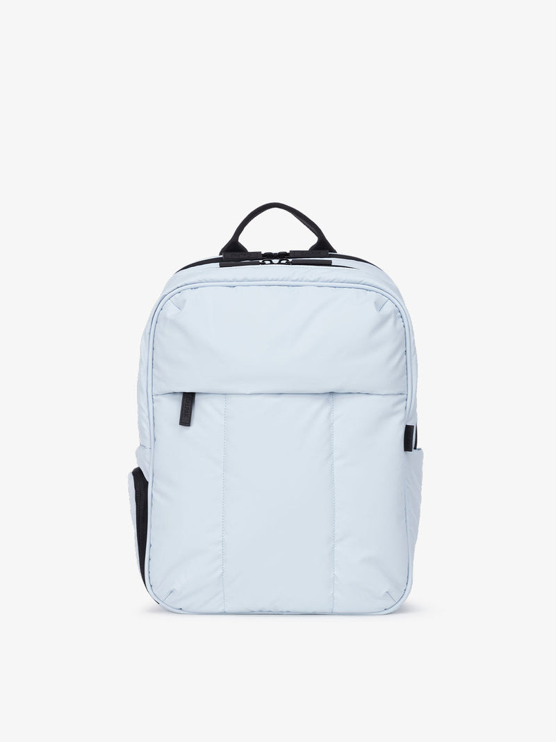 CALPAK Luka laptop backpack in blue mist