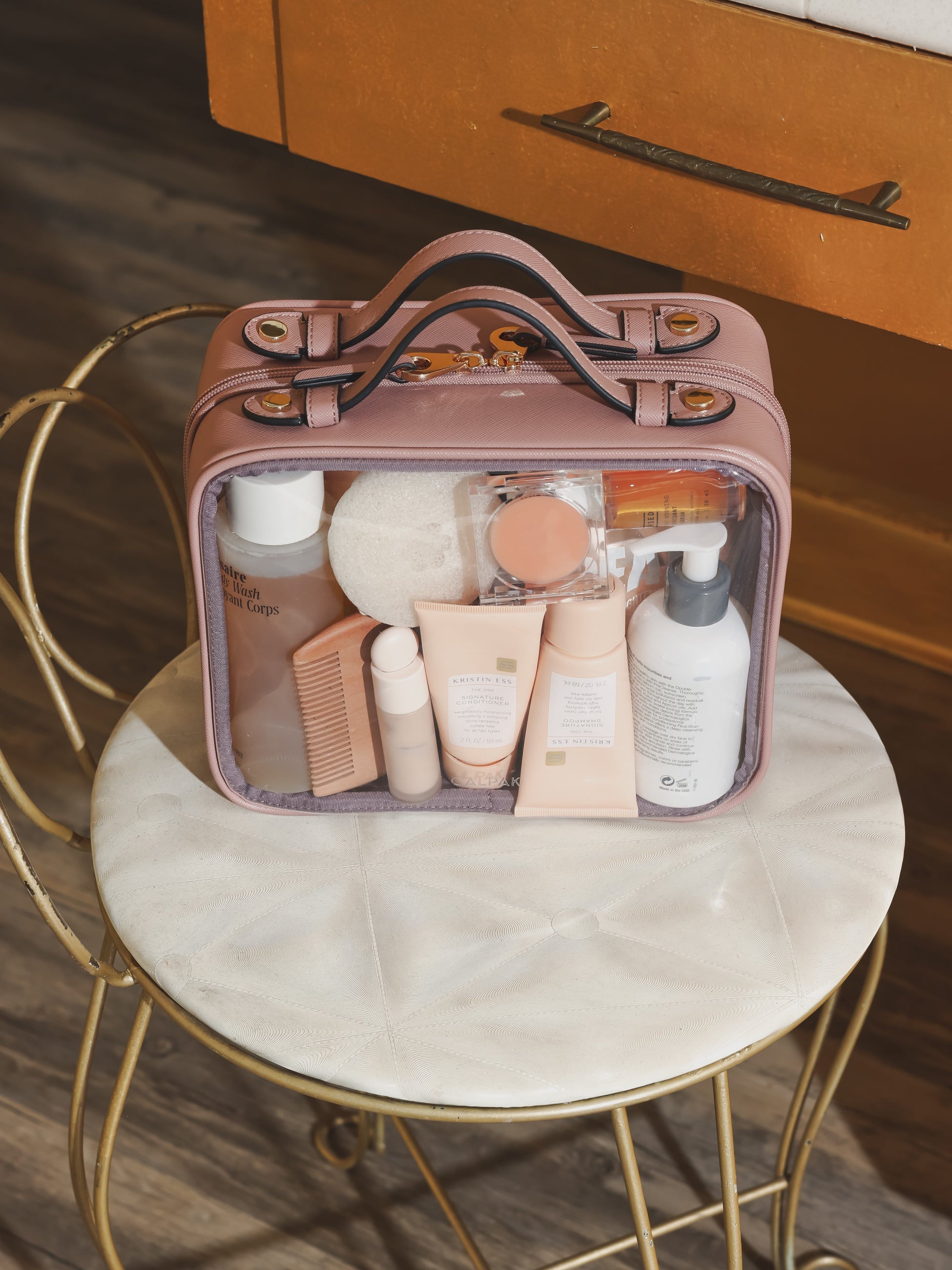 Calpak Cosmetic bag popular BUNDLE