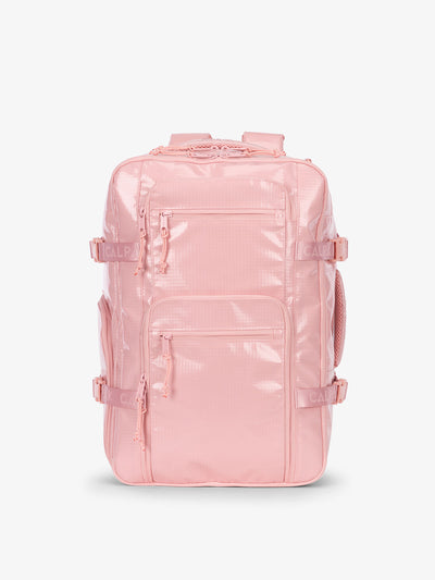 CALPAK Terra 26L laptop backpack duffel in blossom pink; BPH2201-BLOSSOM view 1