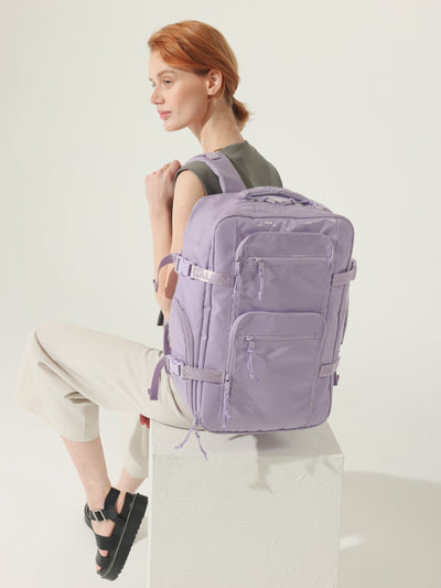 CALPAK Terra 26L laptop backpack duffel; BPH2201-AMETHYST view 2