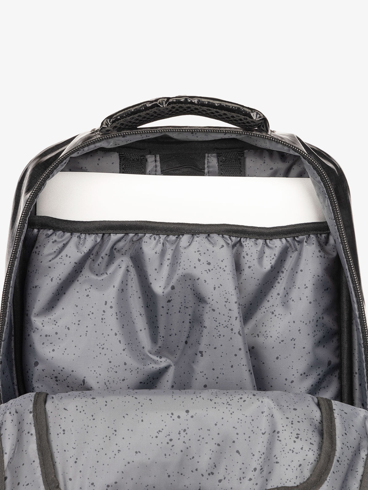 White and grey outlet backpack