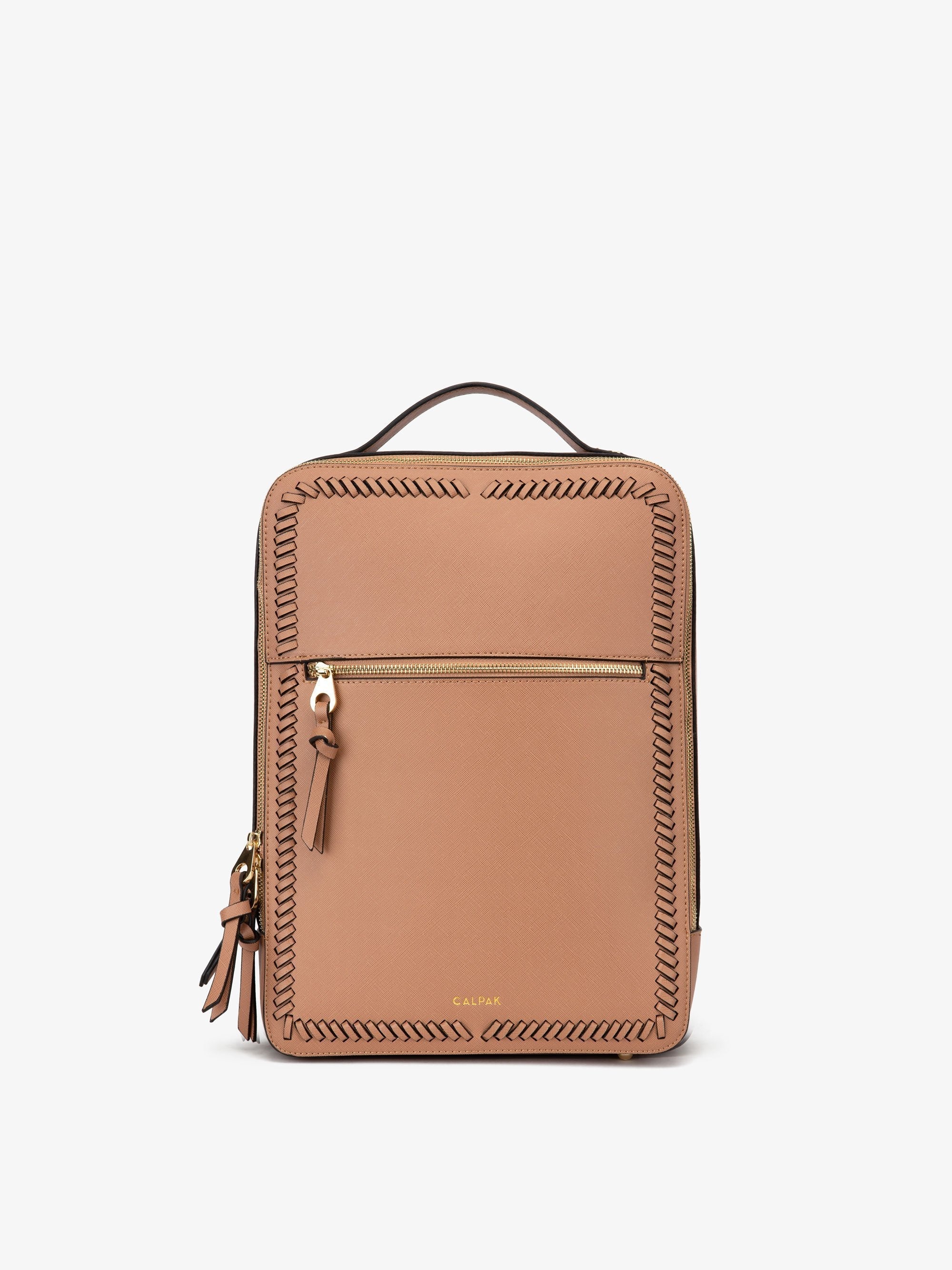 Kaya Laptop Backpack Caramel