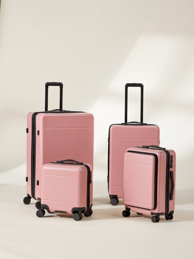 CALPAK Hue Mini Carry-On Luggage in mauve pink; LHU1014-MAUVE