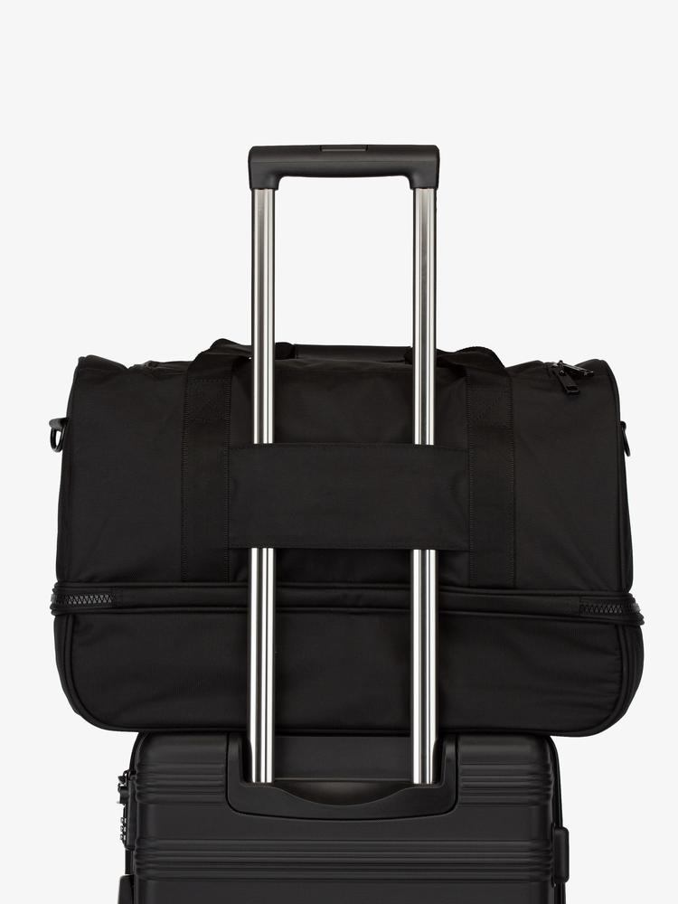 Duffle with trolley sleeve best sale