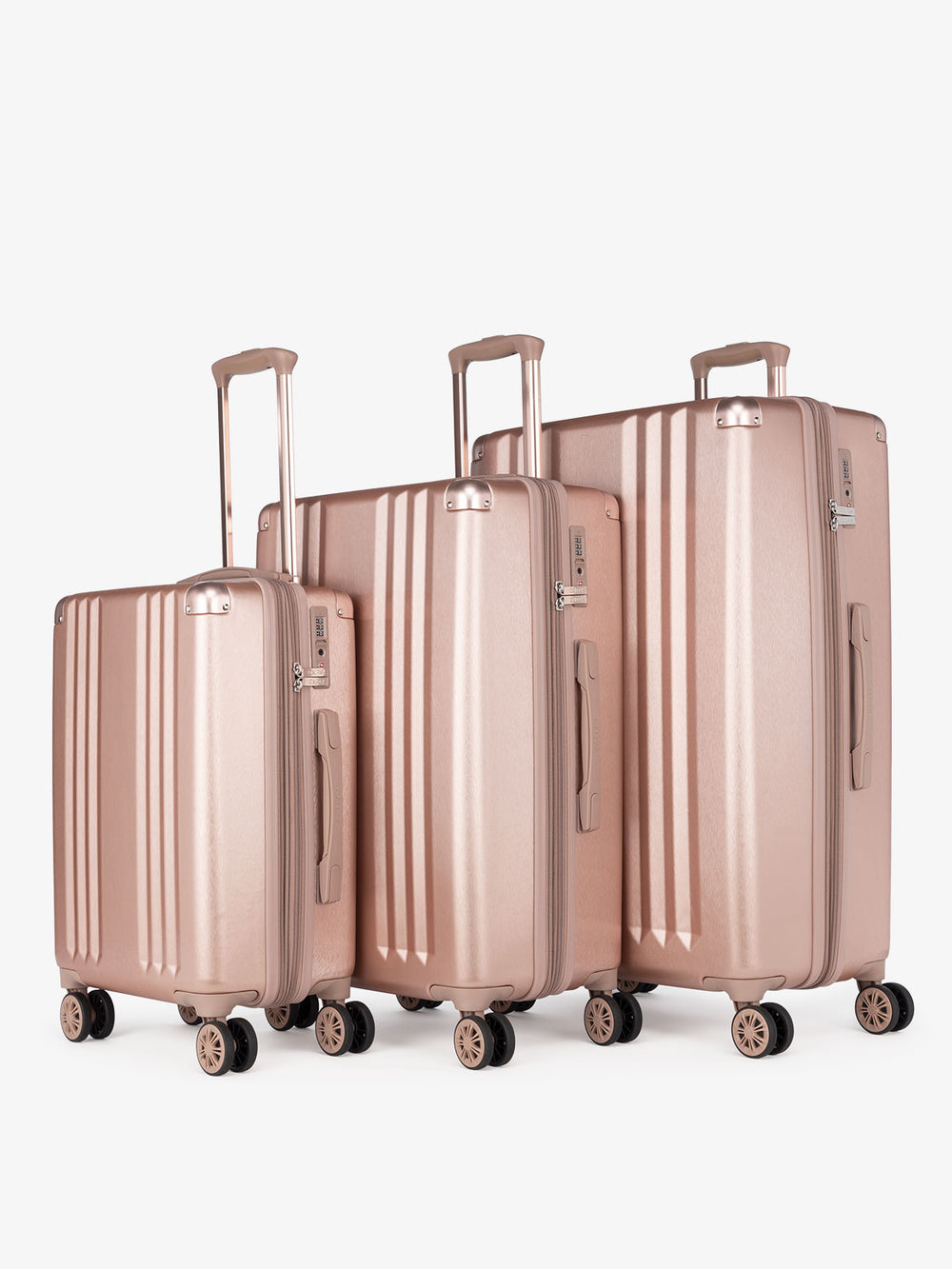 Ambeur 3-Piece Luggage Set in Gunmetal