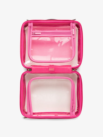 clear cosmetic travel bag