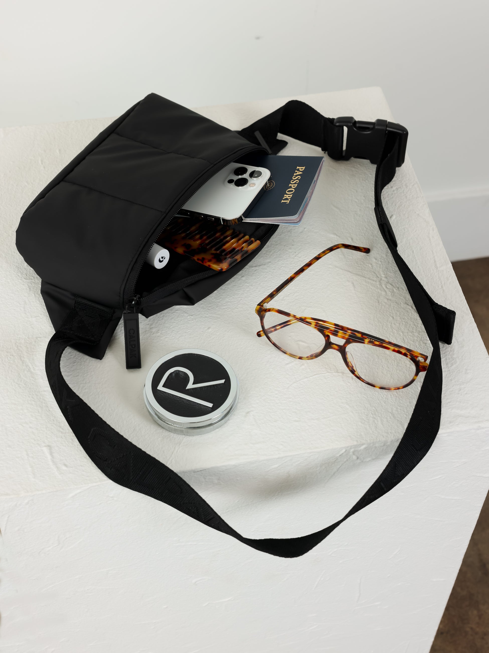 Luka Mini Belt Bag | CALPAK Chocolate