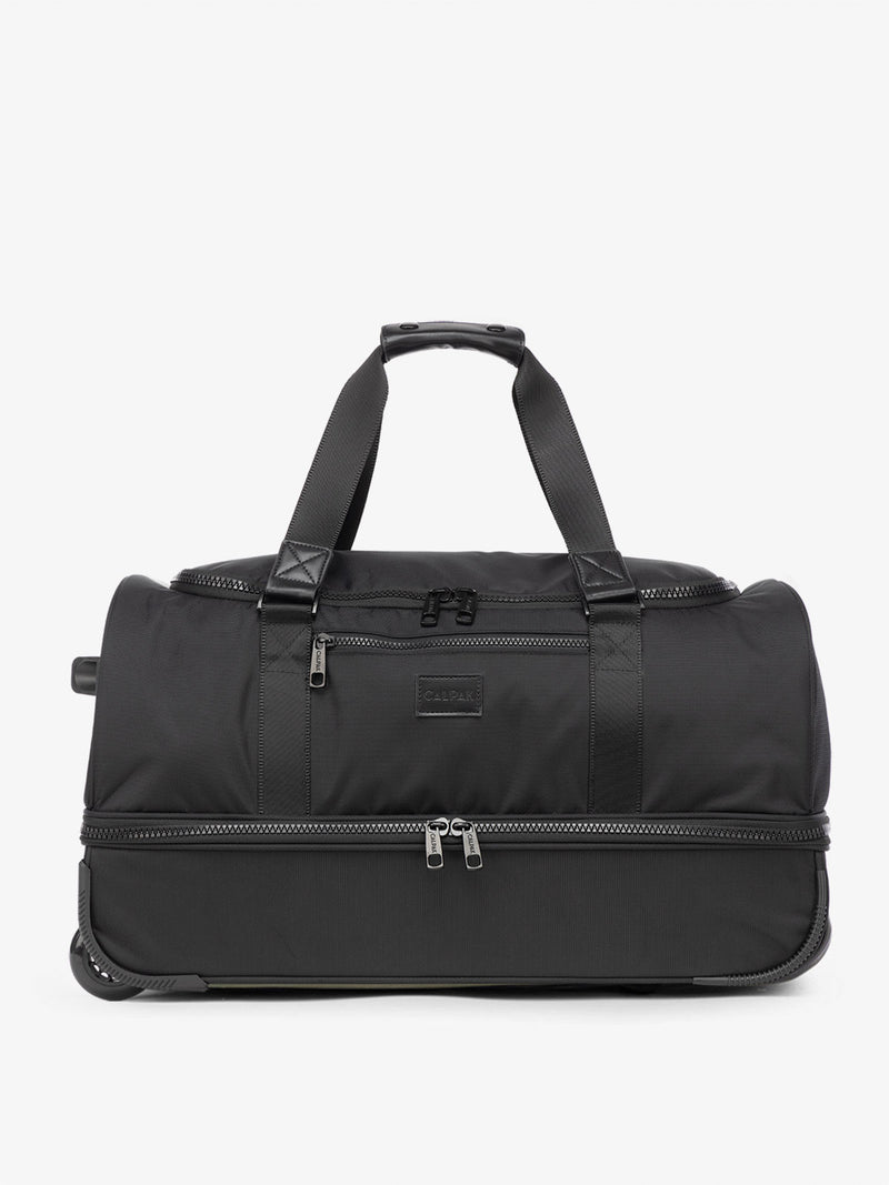 CALPAK Stevyn Rolling Duffel in black