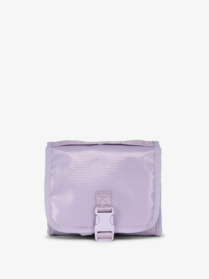 CALPAK Terra Hanging Toiletry Bag in amethyst