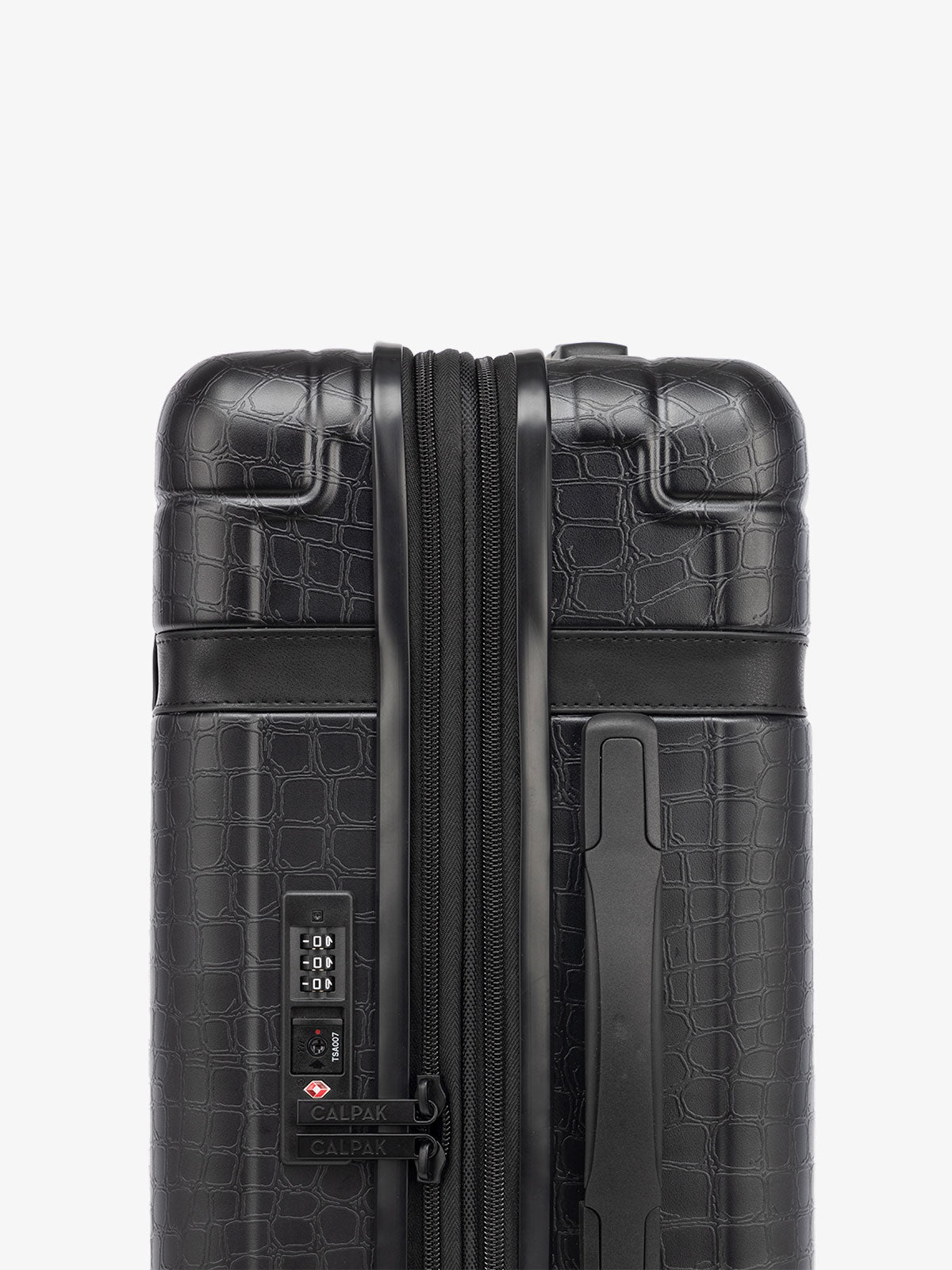 Genuine Alligator Leather 2-piece Spinner Luggage Set
