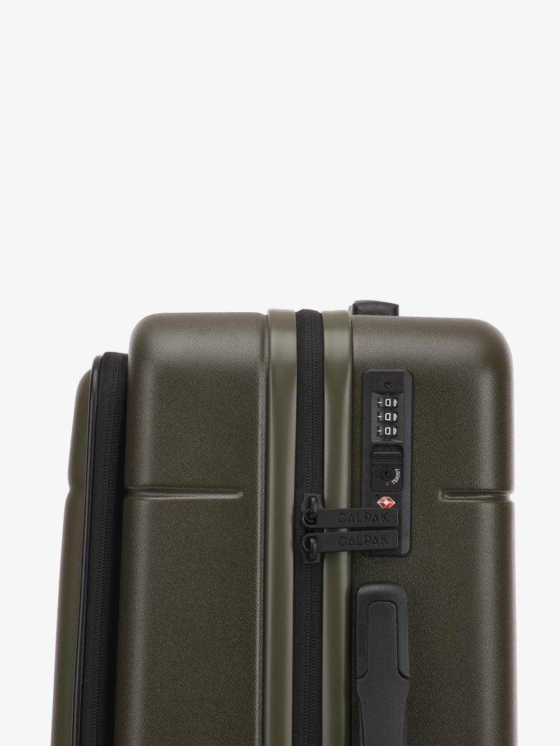 CALPAK Hue carry on with laptop compartment-TSA locks